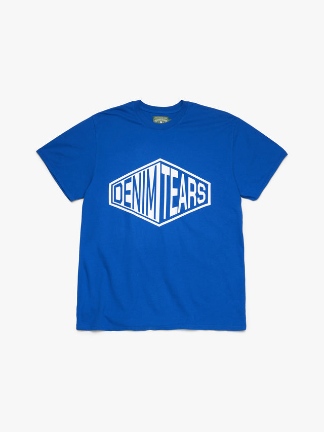 3D Box Logo Tee Blue