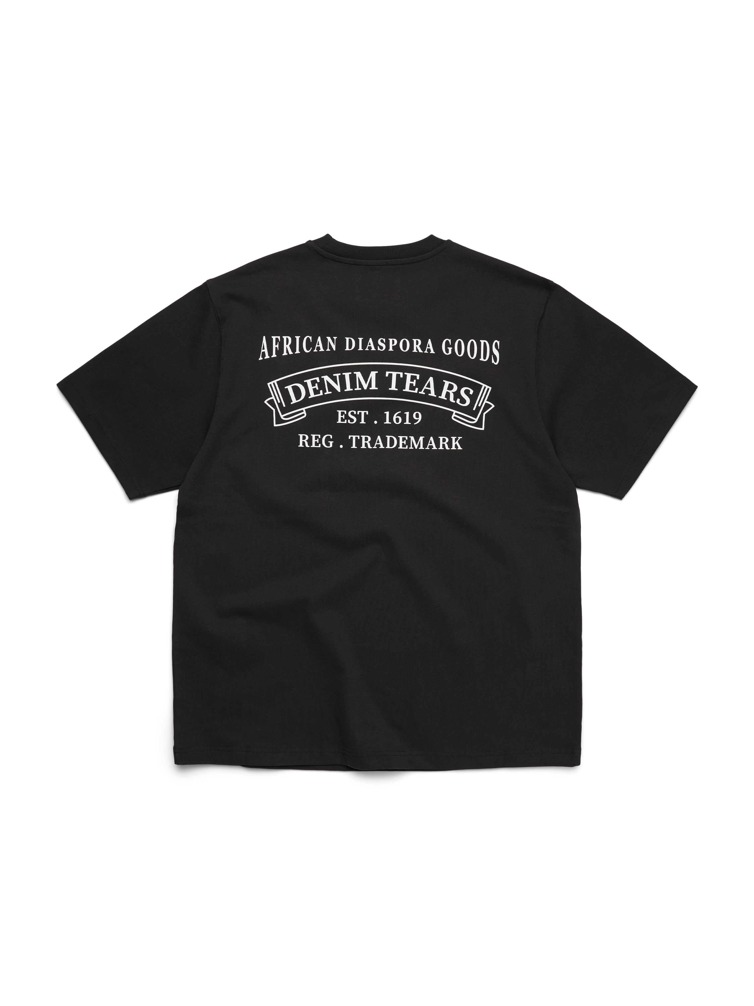 ADG Banner Tee Black – DENIM TEARS