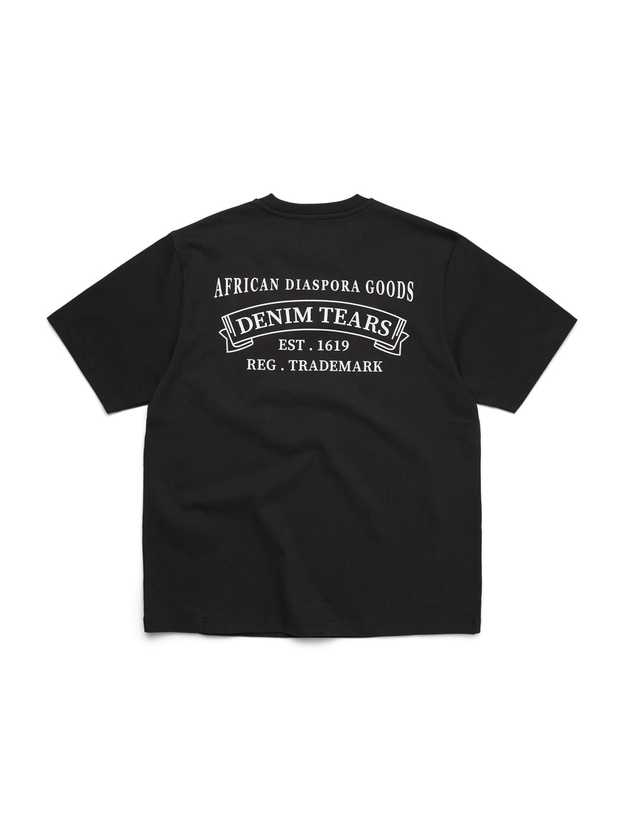 ADG Banner Tee Black – DENIM TEARS