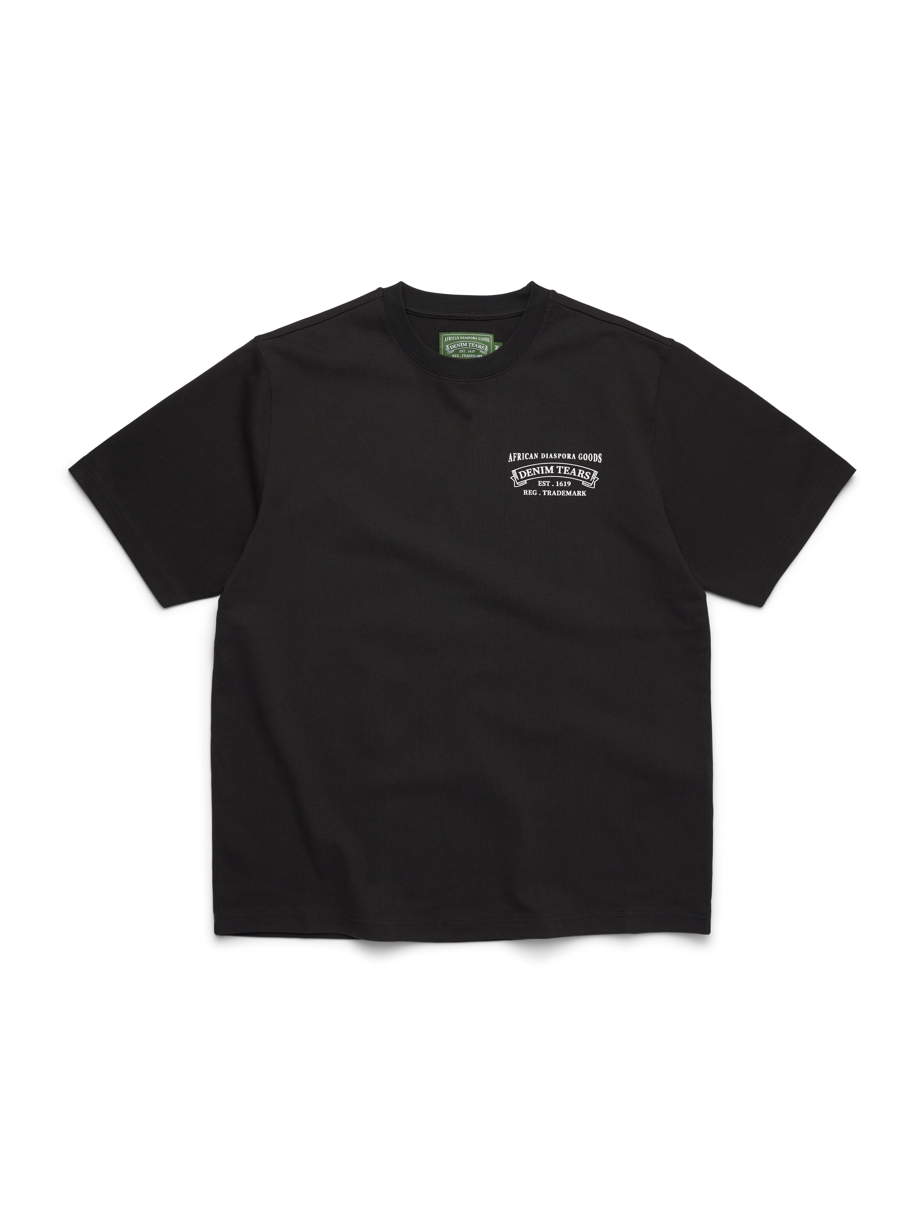 ADG Banner Tee Black – DENIM TEARS