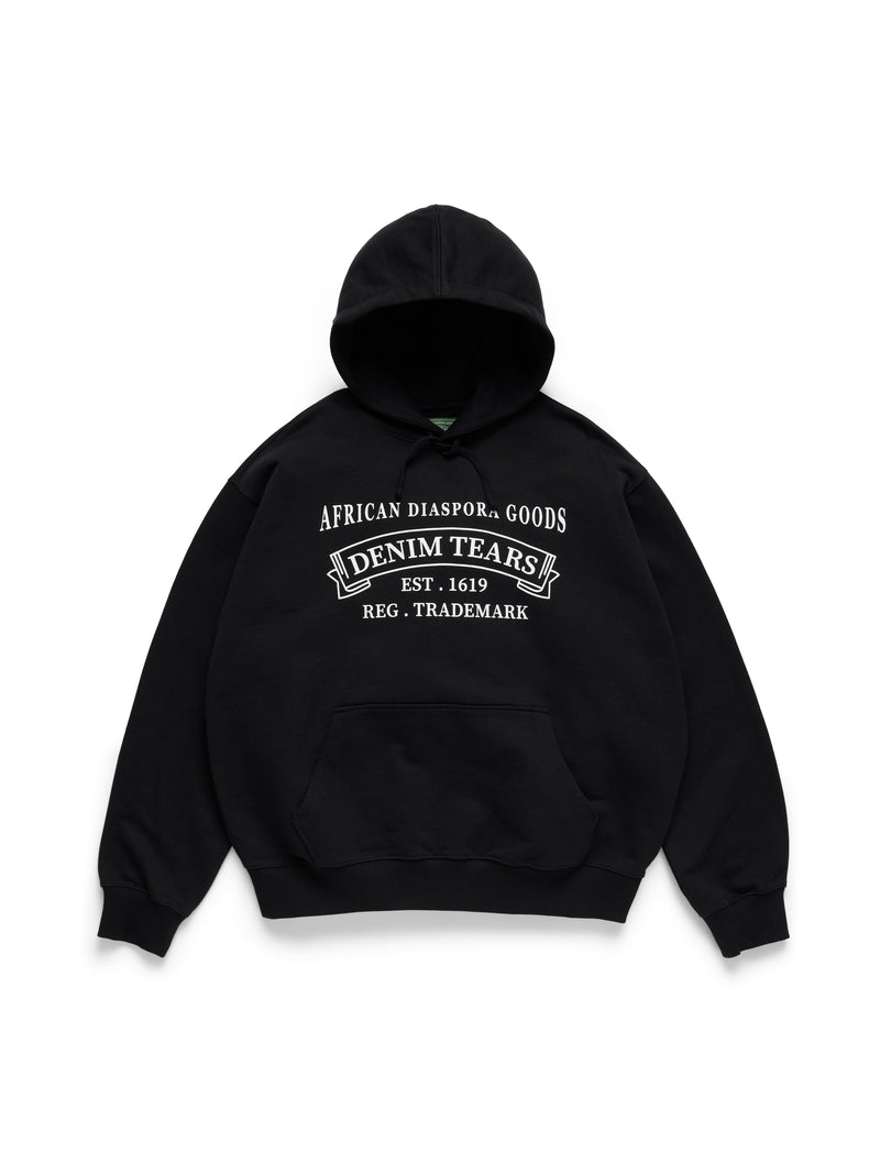 ADG Stamp Hoodie Black