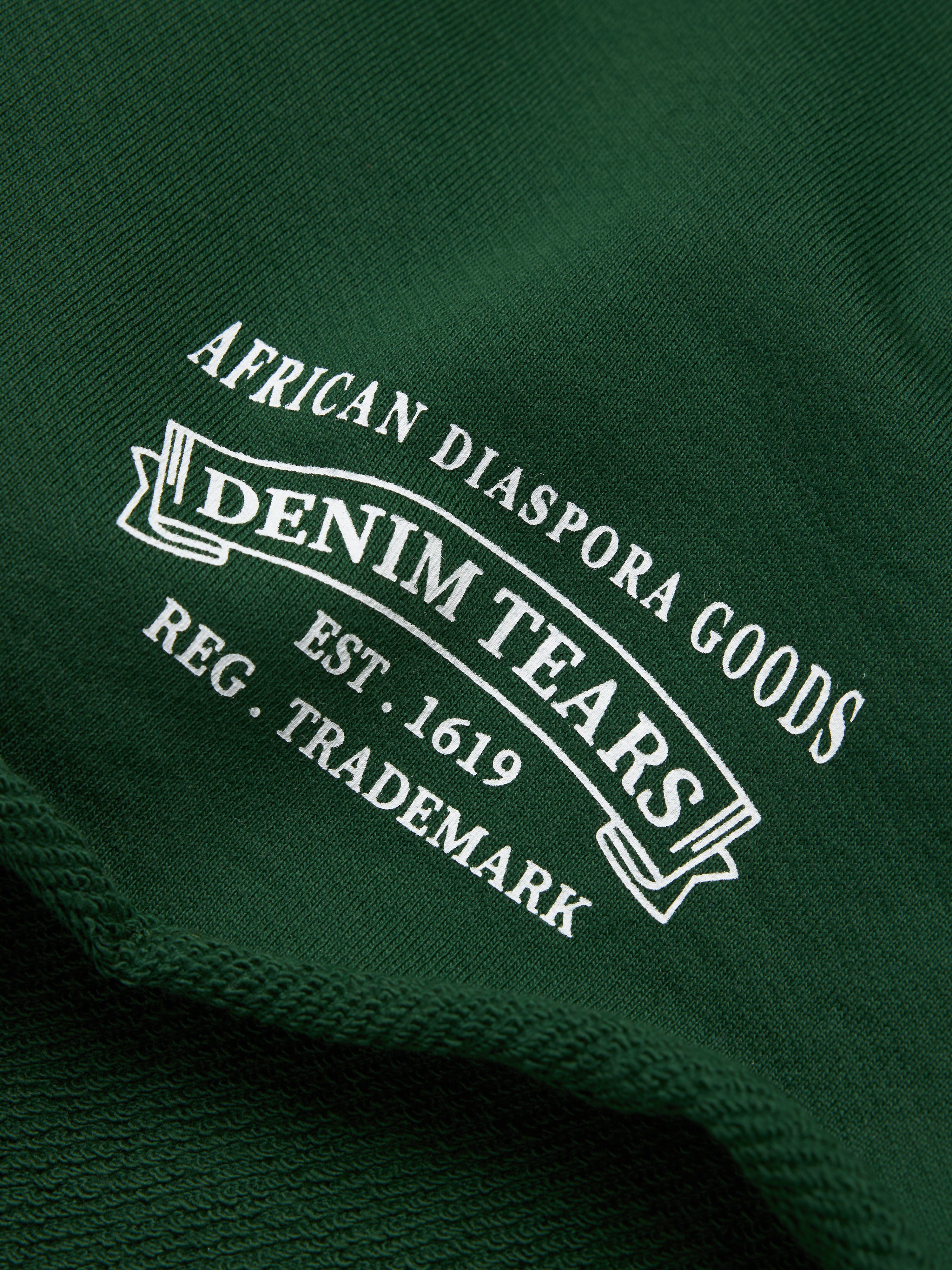 ADG Sweatshorts Green – DENIM TEARS
