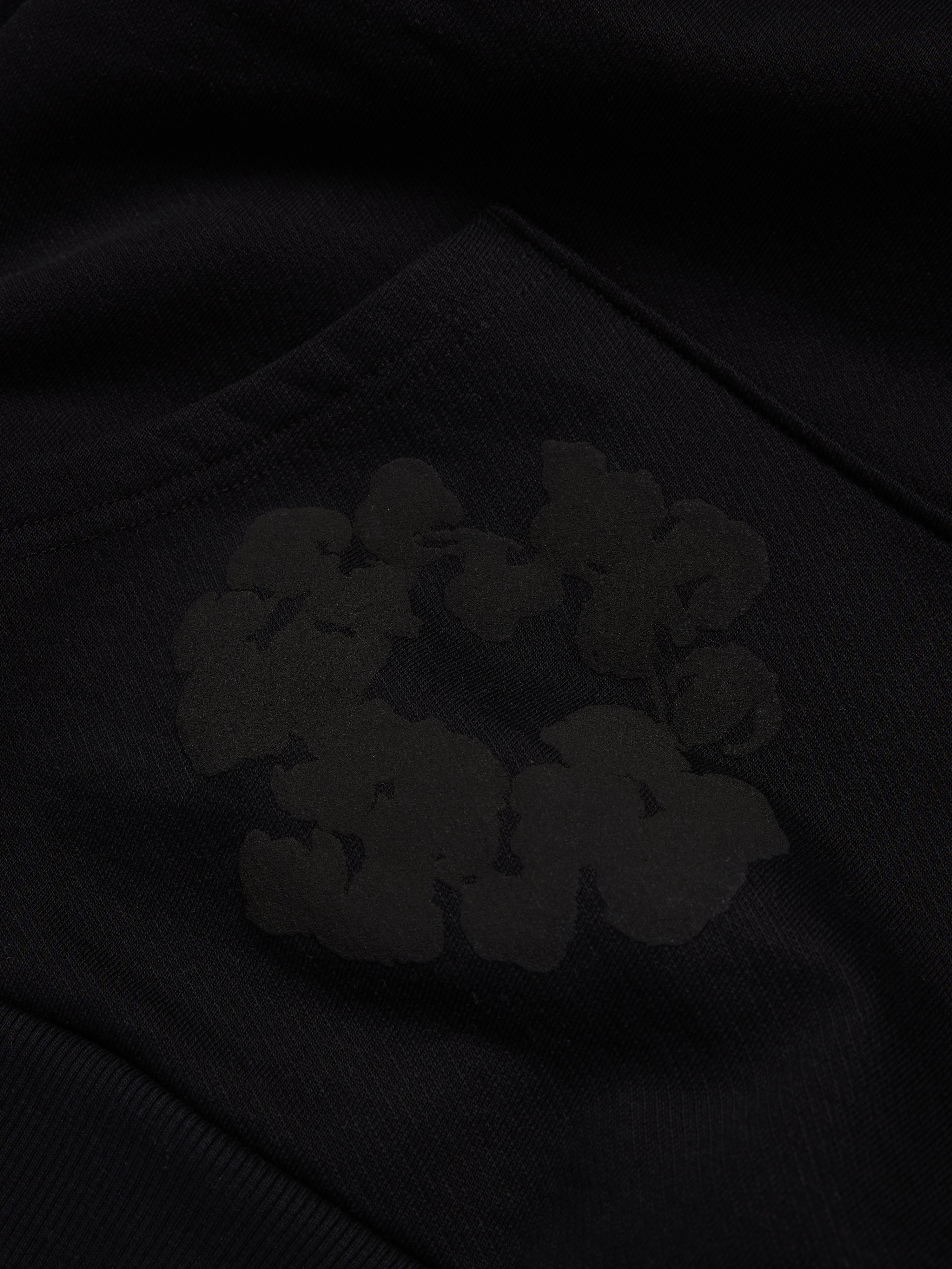 DENIMTEARS 黒パーカー Mono Cotton Wreath Hoodie Black – DENIM TEARS