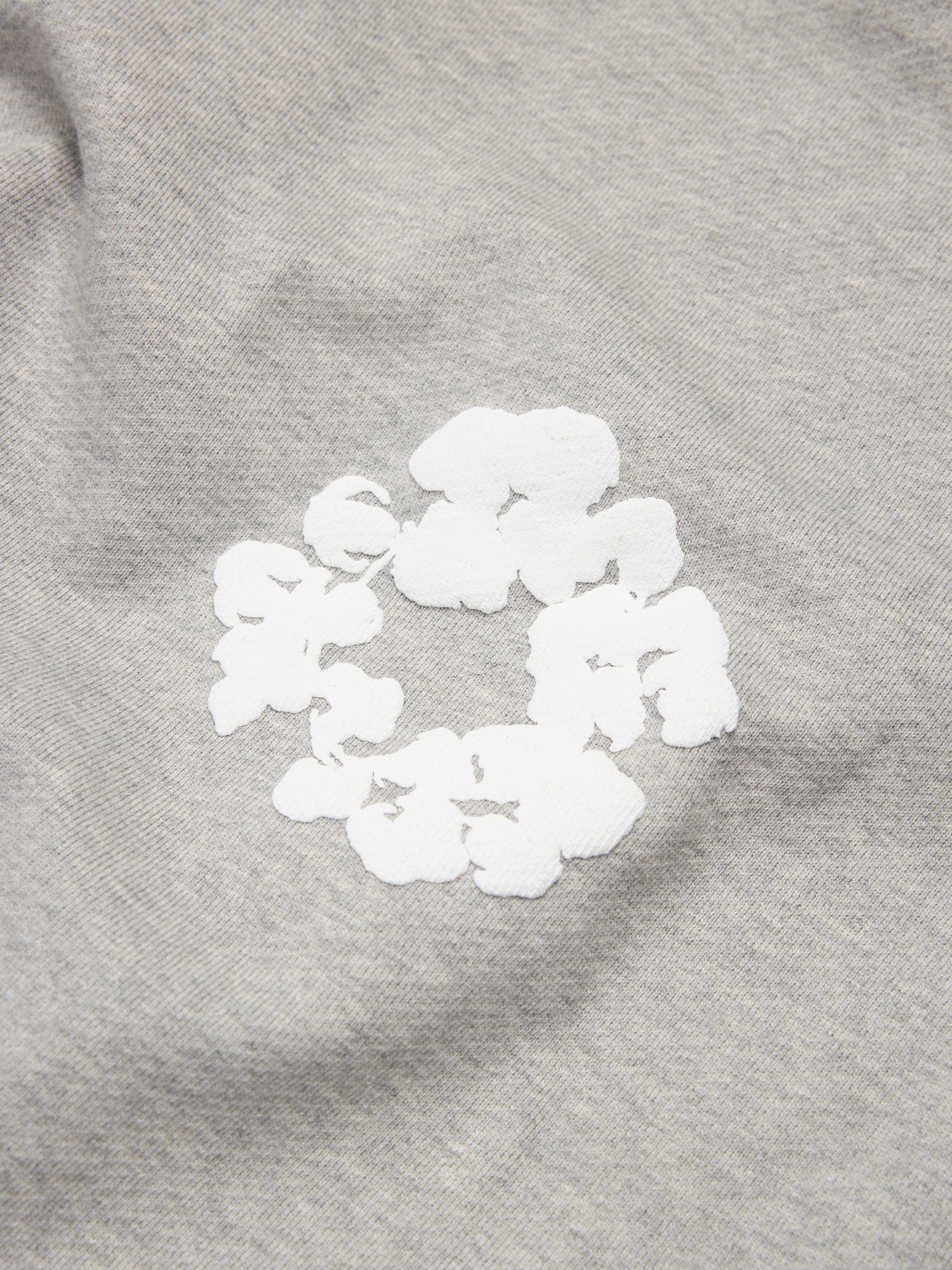 Cotton Wreath Sweatpants Grey – DENIM TEARS