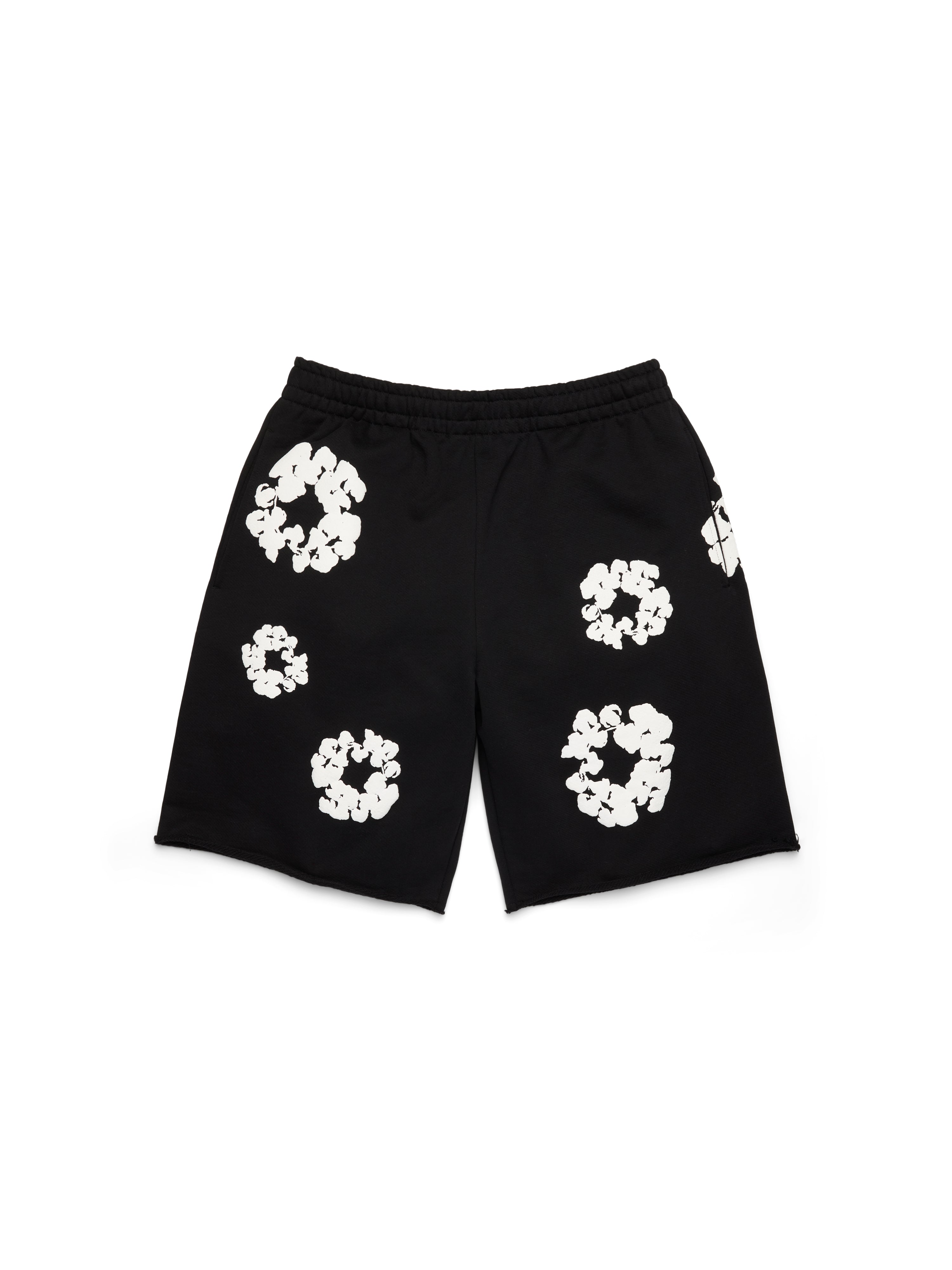 パンツ DENIM TEARS / COTTON WREATH SWEAT SHORTS Cotton Wreath Sweatshorts Black – DENIM TEARS