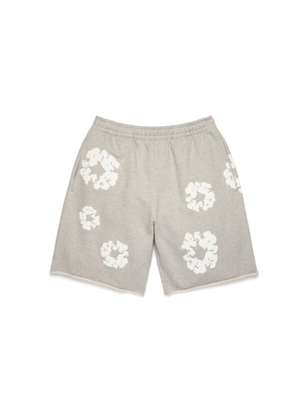 【新品】DenimTears Wreath Cottonスウェット ハーフパンツ AOCottonWreathSweatshorts-Grey