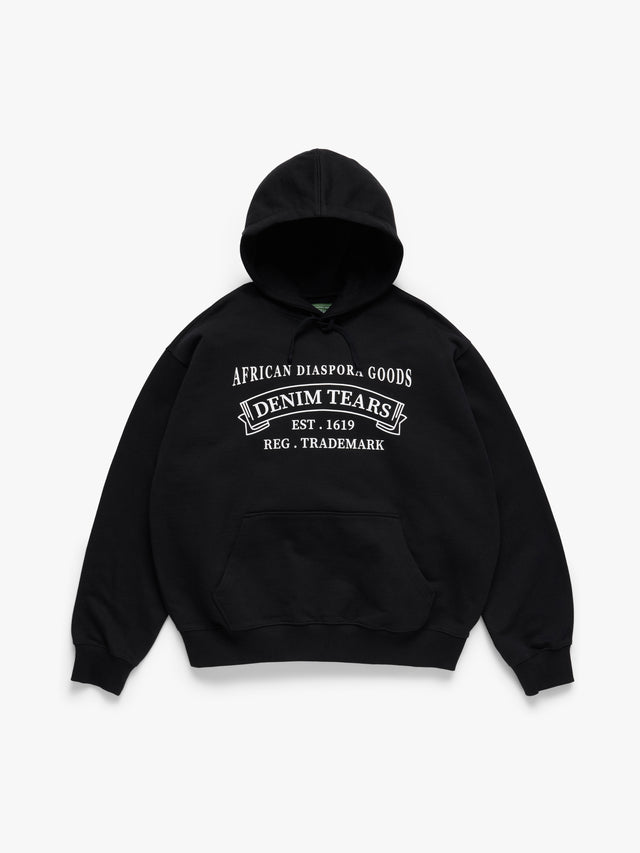 ADG Stamp Hoodie Black