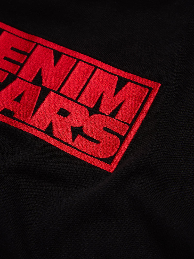 Larmes de Denim Tee Black