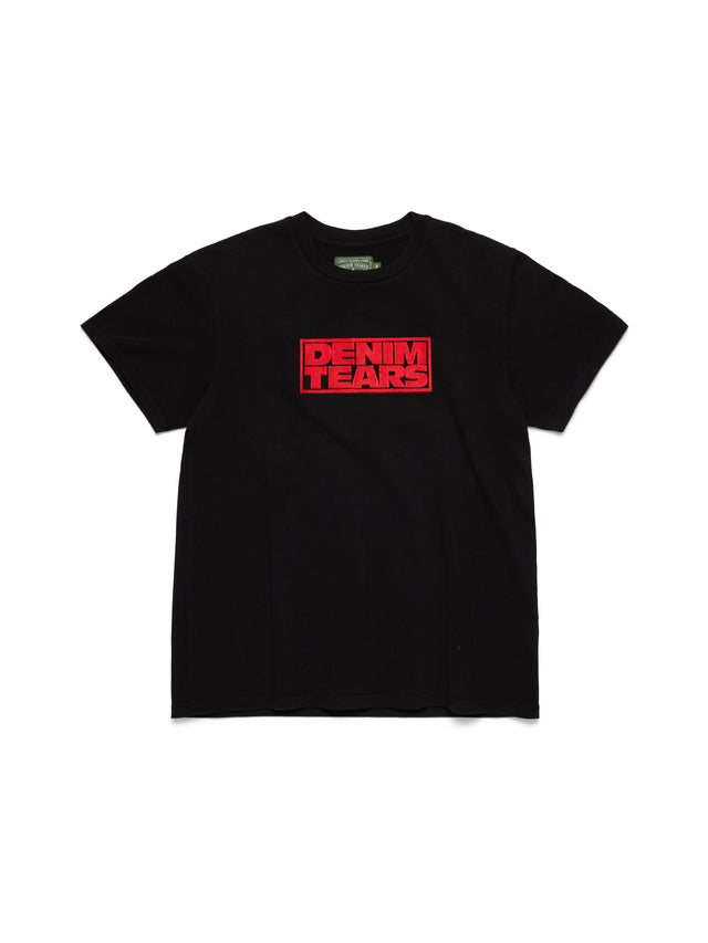 Larmes de Denim Tee Black