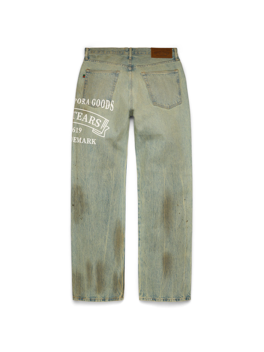 Baggy ADG Denim Pant Dirty Wash – DENIM TEARS