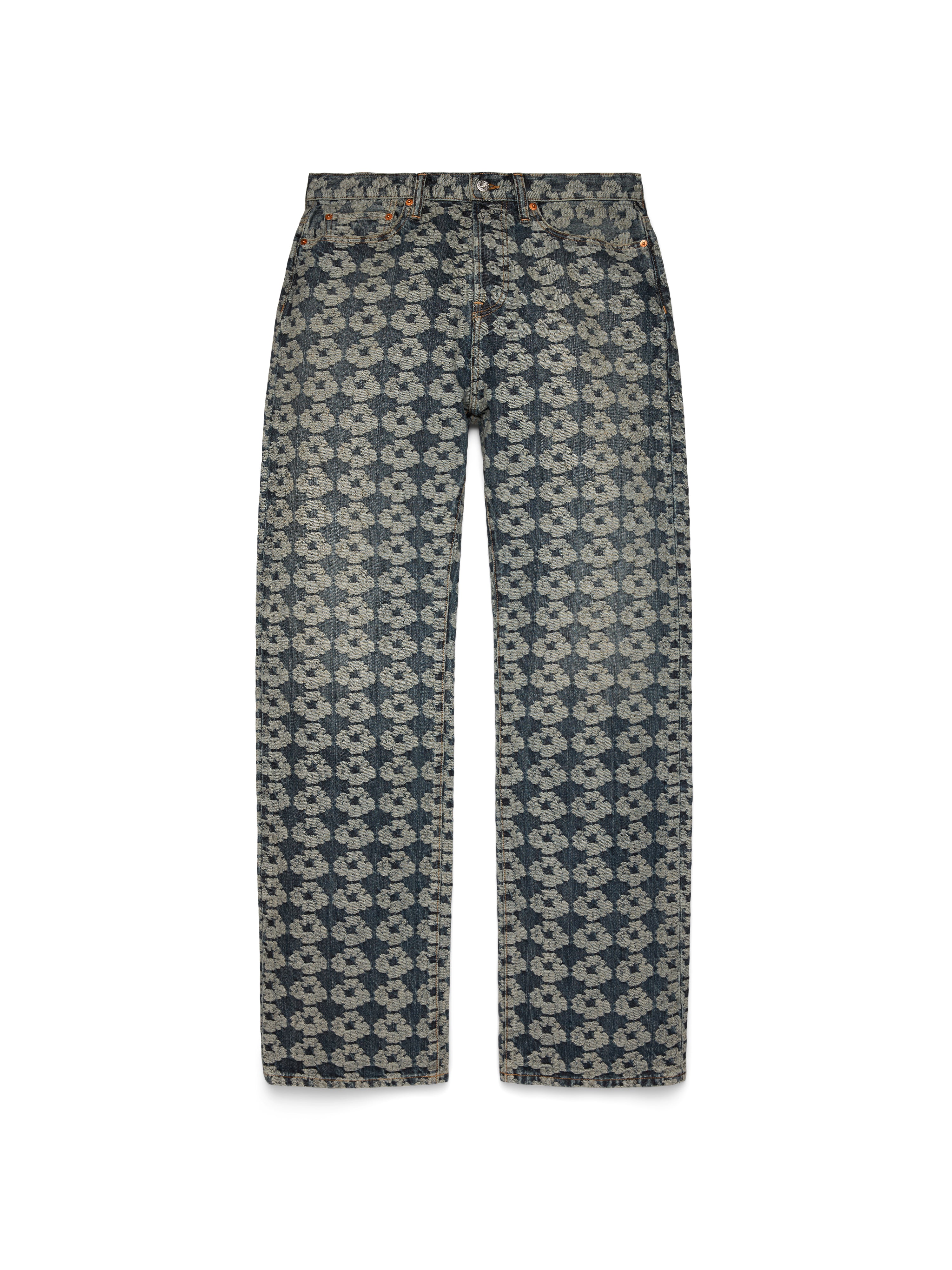 Baggy Jacquard Wreath Denim Pant – DENIM TEARS