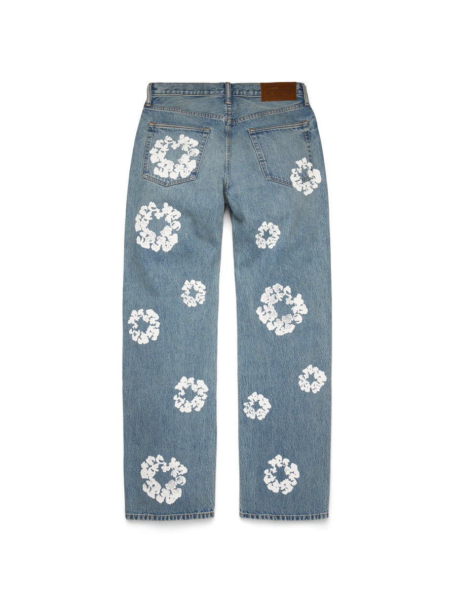 パンツ DENIM TEARS CottonWreathBaggySweatpants Baggy Cotton Wreath Denim Pant Light Wash – DENIM TEARS