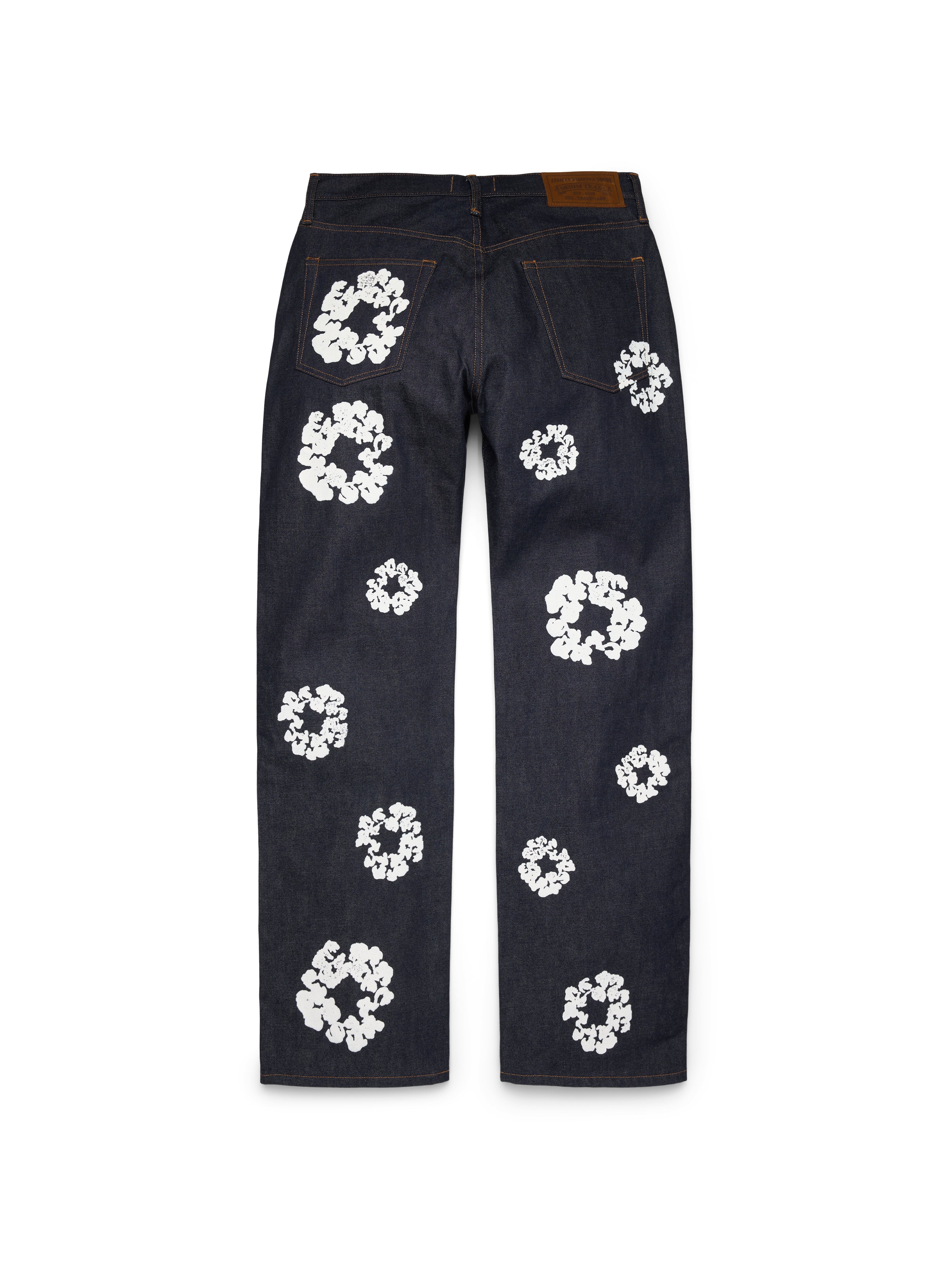 Baggy Cotton Wreath Denim Pant Selvedge – DENIM TEARS
