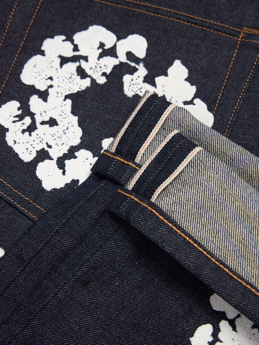 Baggy Cotton Wreath Denim Pant Selvedge – DENIM TEARS