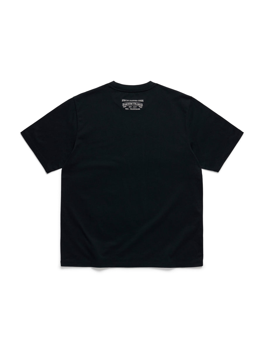 DENIM TEARS black teeブラック 立体ロゴデザイン Tシャツ Black Hole Vote Tee Black – DENIM TEARS