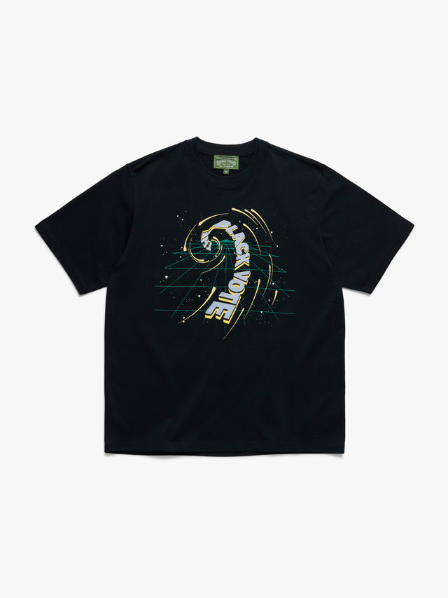 Black Hole Vote Tee Black