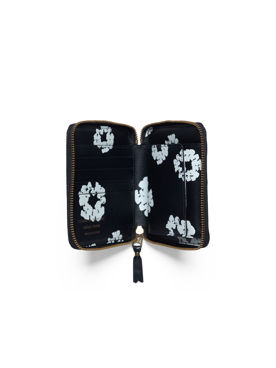 Cotton Wreath Full Zip Around Wallet – DENIM TEARS