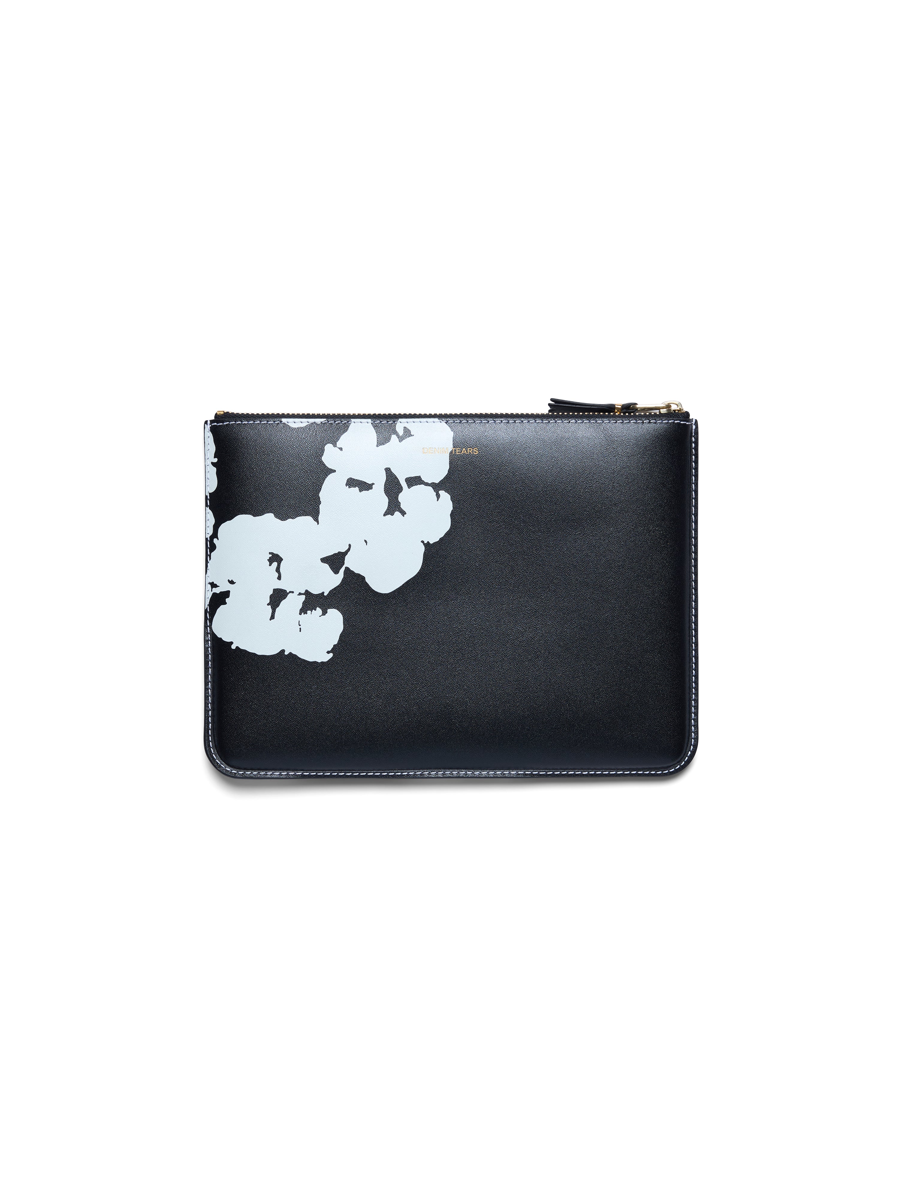 Cotton Wreath Zip Pouch – DENIM TEARS