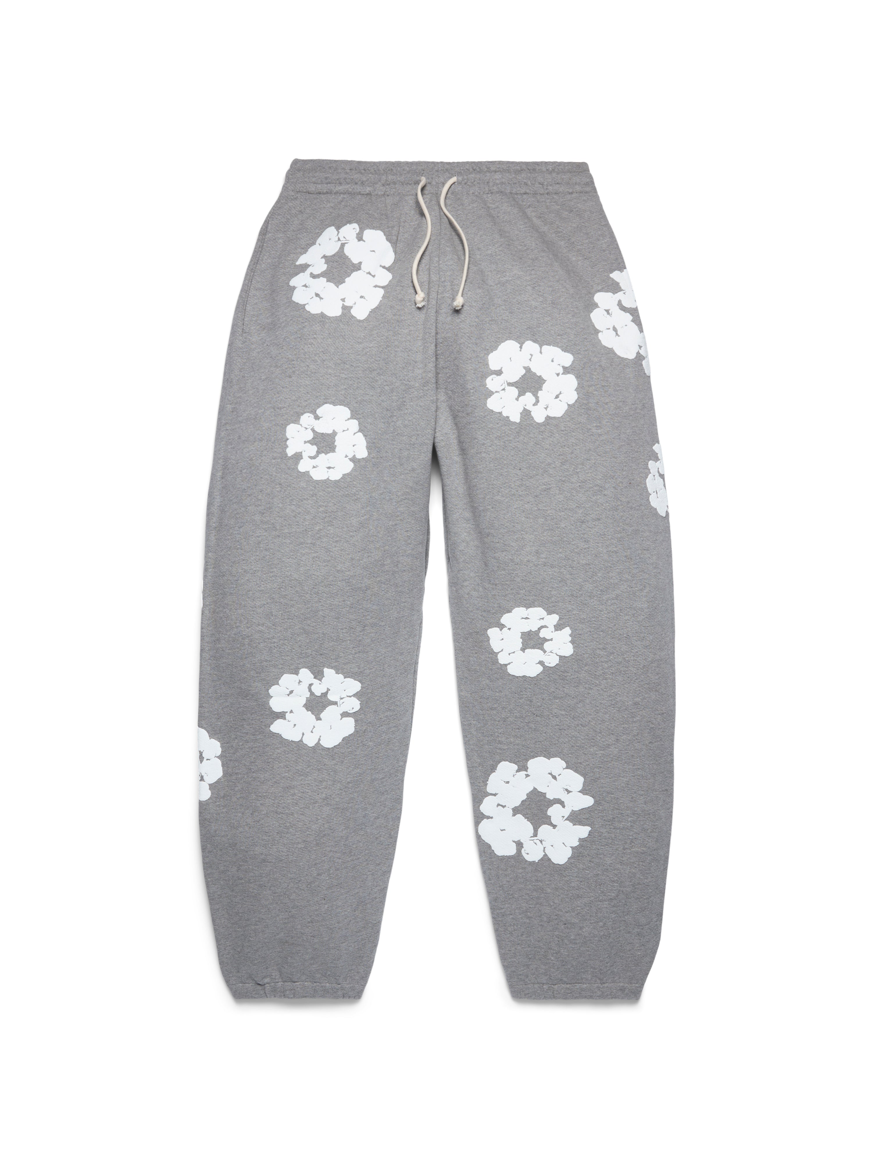 The Cotton Wreath Sweatpants Grey – DENIM TEARS