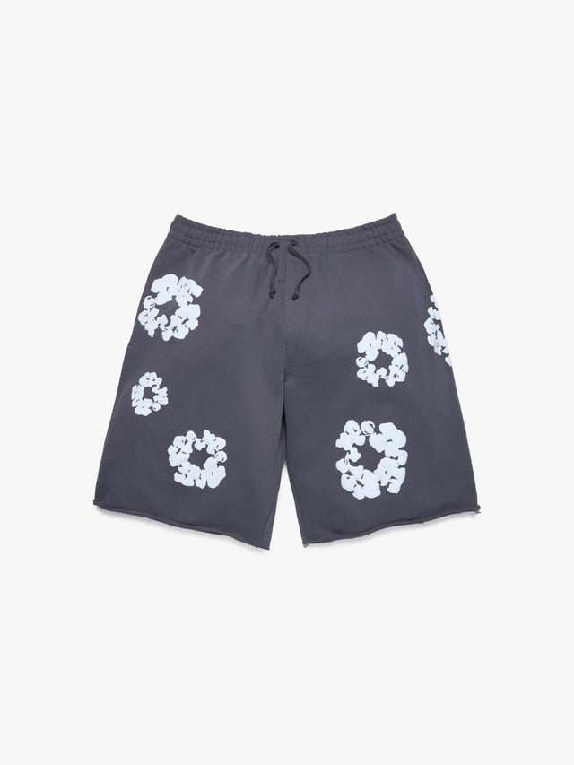 Cotton Wreath Sweatshorts Charcoal
