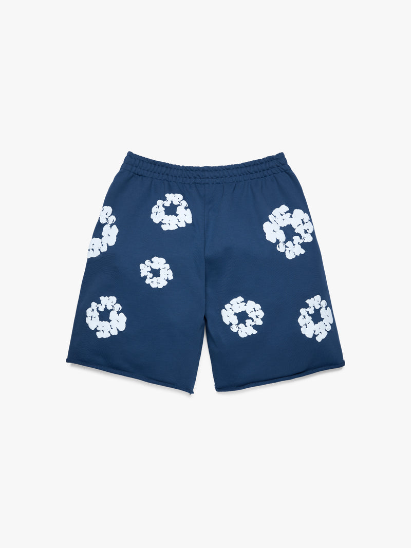 Cotton Wreath Sweatshorts Navy