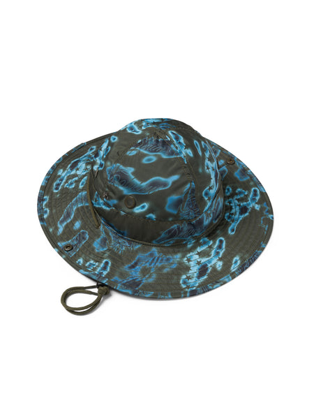 Cloud Camo Bucket Hat Green – DENIM TEARS