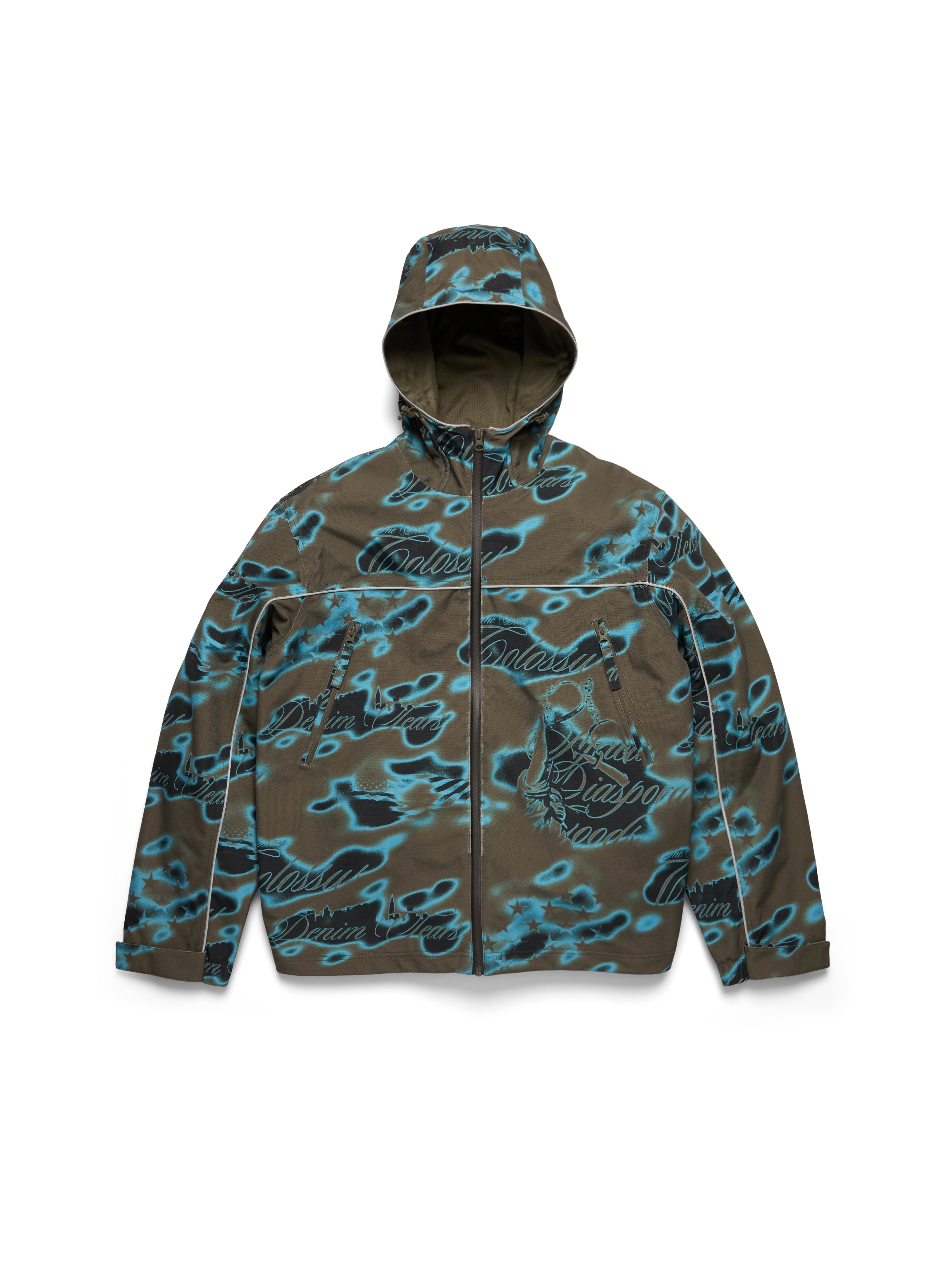 ジャケット・アウター y2k camouflage nylon shell jacket tec CloudCamoTapedSeamShellJacket_