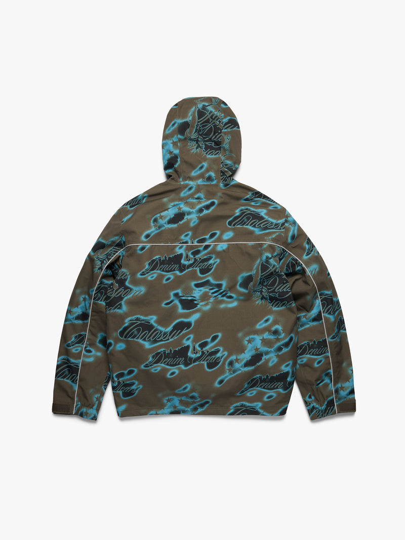 Cloud Camo Taped Seam Shell Jacket