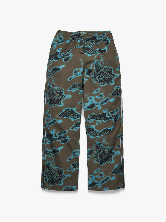 Cloud Camo Taped Seam Shell Pants