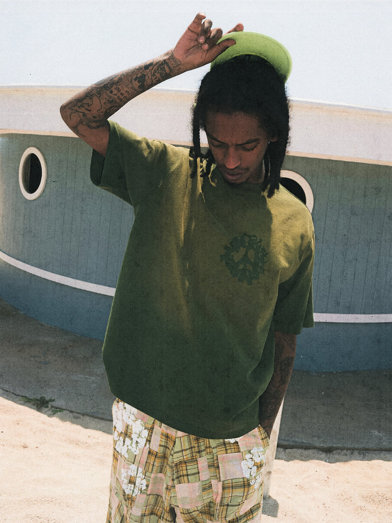 Denim U Knockout Tee Green