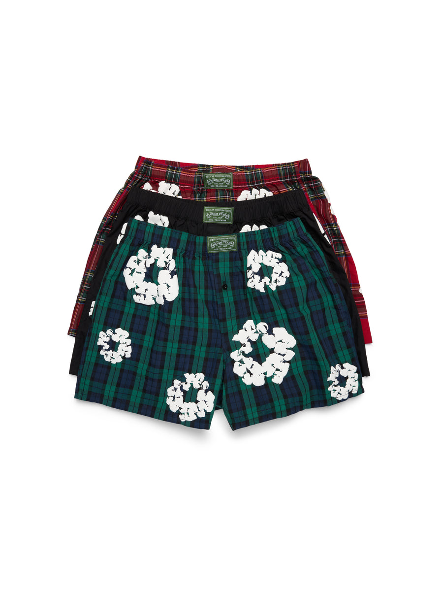 Cotton Wreath Boxer Short 3-Pack Multi – DENIM TEARS