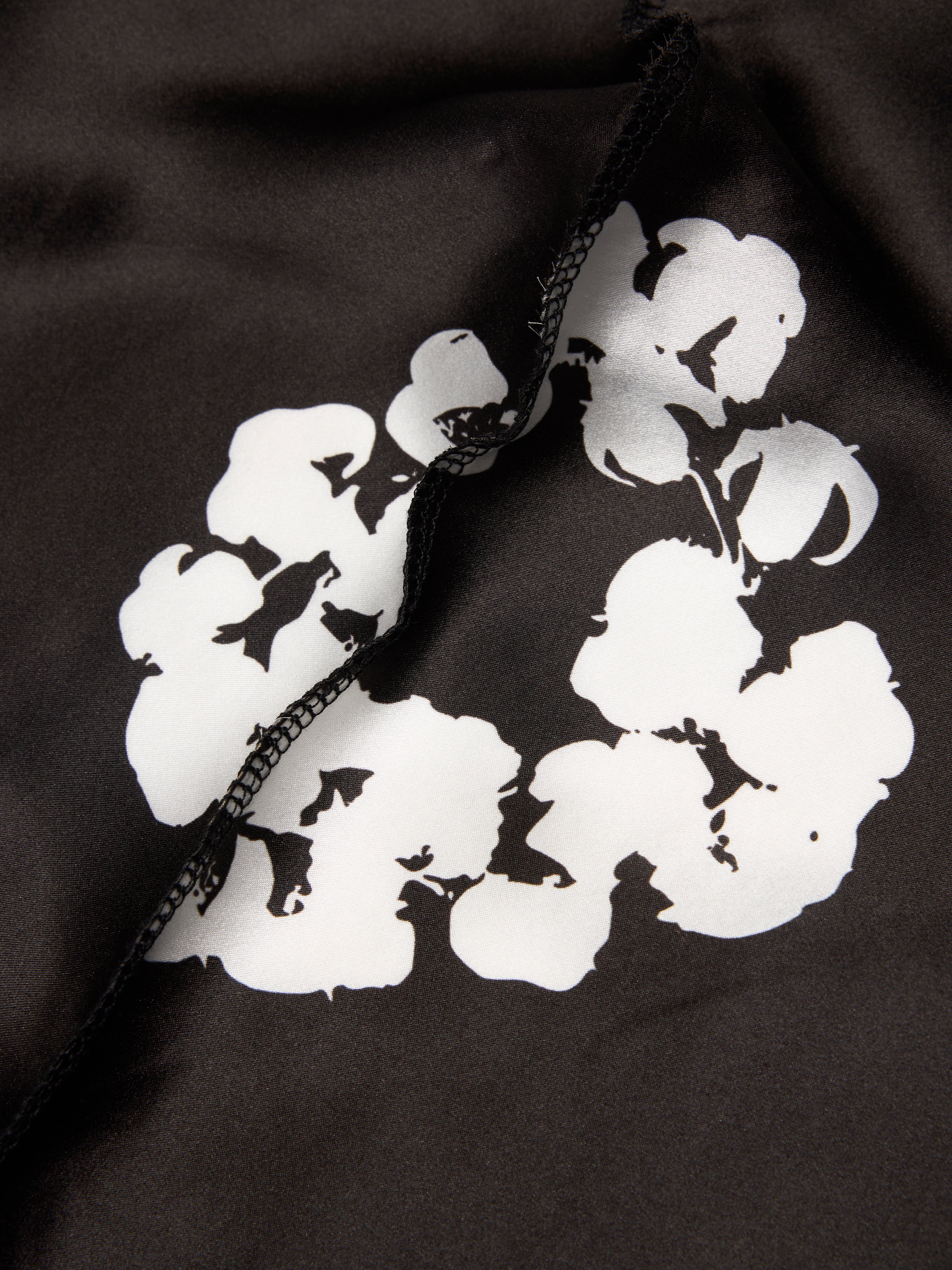 denim tears ドゥーラグ Cotton Wreath Durag Black – DENIM TEARS