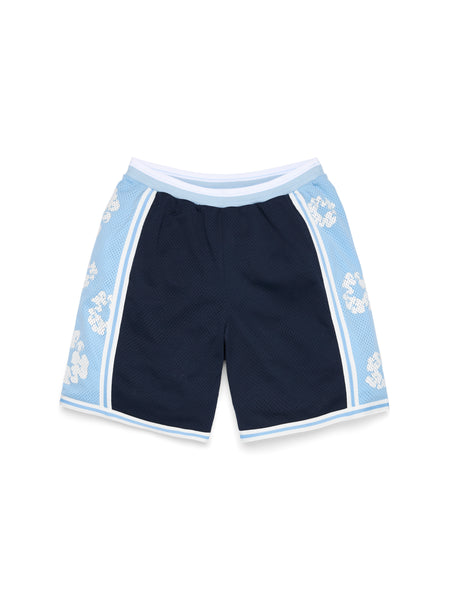 Cotton Wreath Olaf Shorts Blue – DENIM TEARS