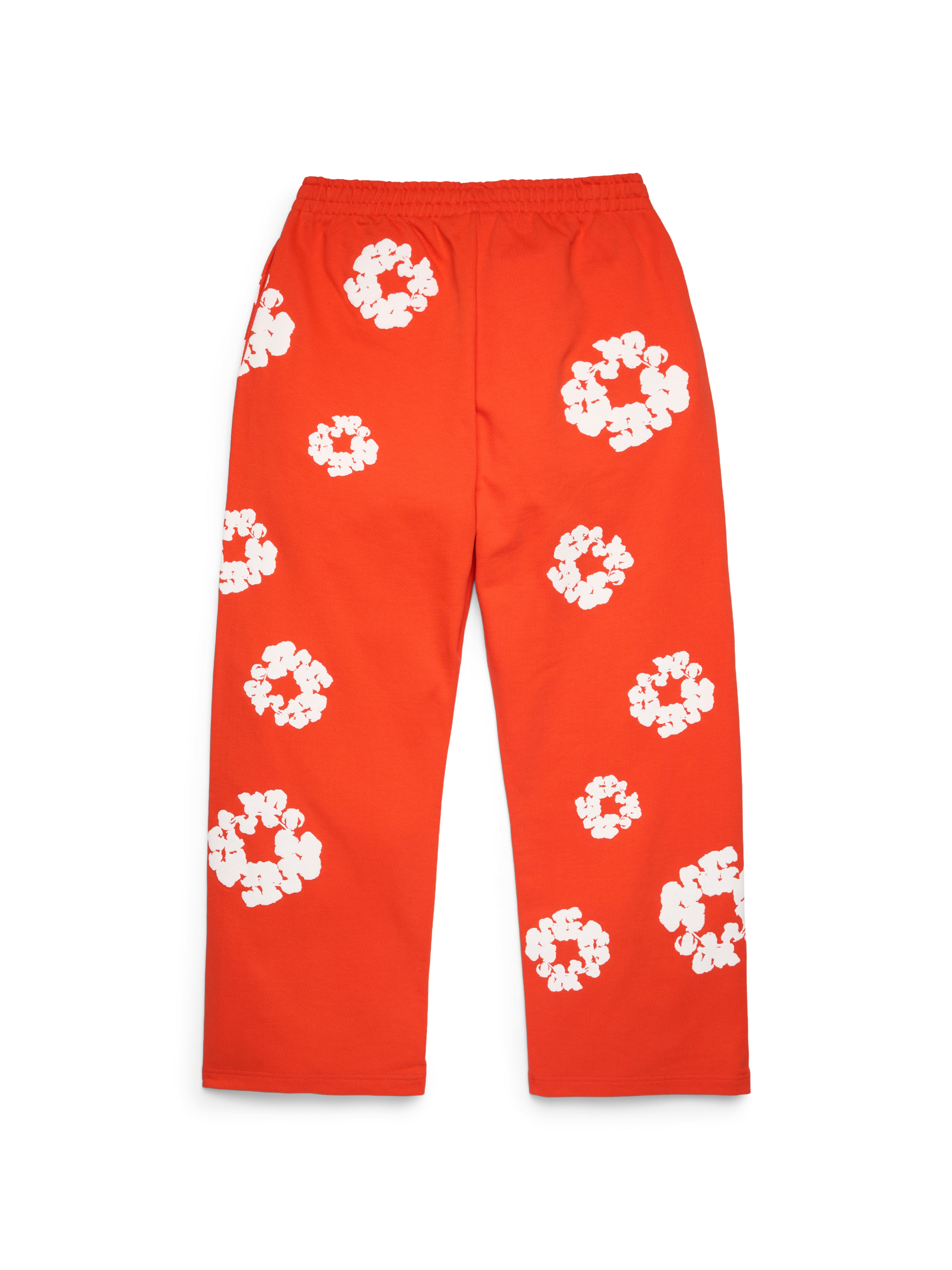 Cotton Wreath Baggy Sweatpants Dark Orange – DENIM TEARS