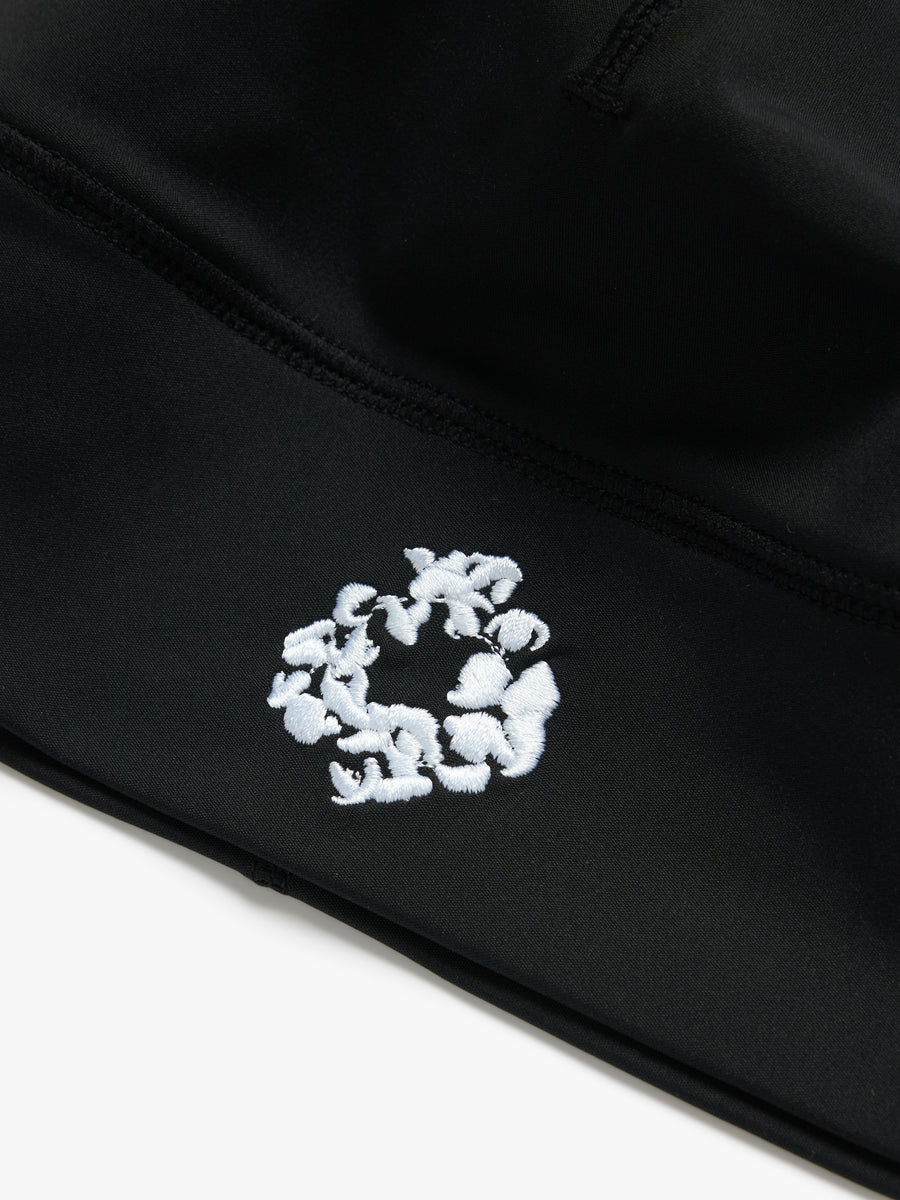 Cotton Wreath Running Cap Black – DENIM TEARS