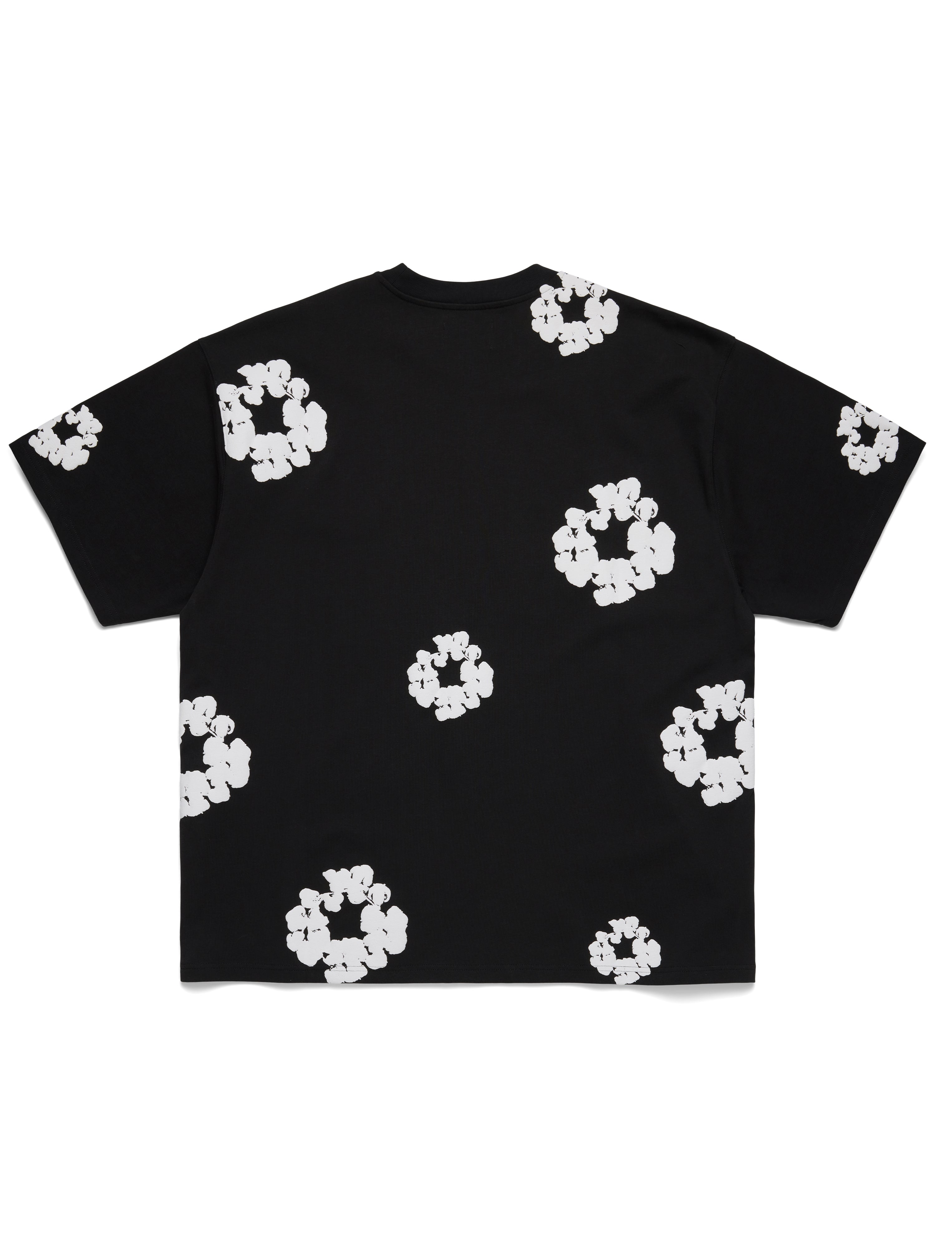 Cotton Wreath 2000s Tee Black – DENIM TEARS