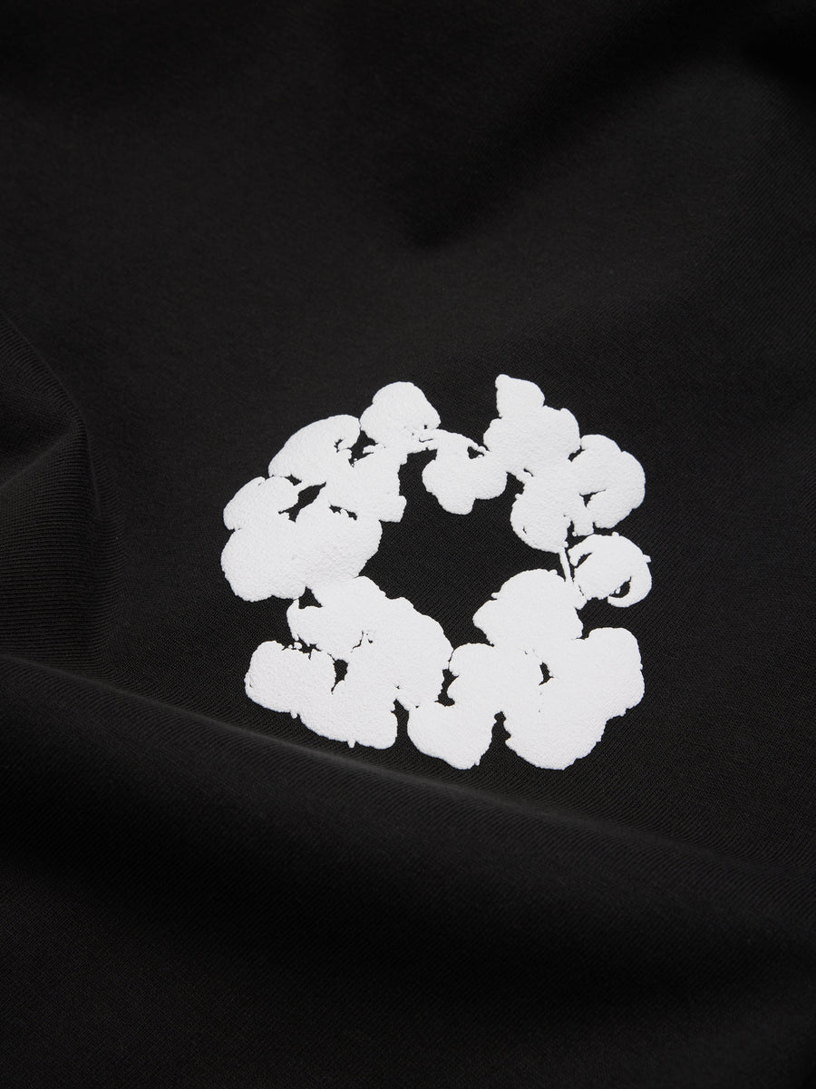Cotton Wreath 2000s Tee Black – DENIM TEARS