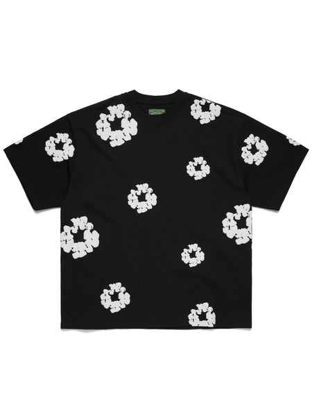 Cotton Wreath 2000s Tee Black – DENIM TEARS