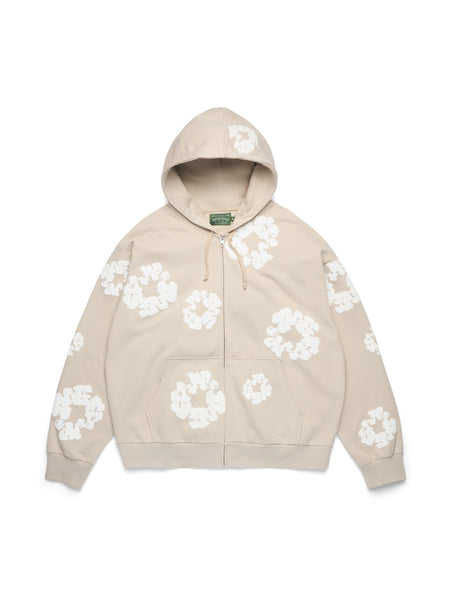 【極美】DENIM TEARS COTTON WREATH ZIP HOODIE CottonWreathZipHoodie-Grey-