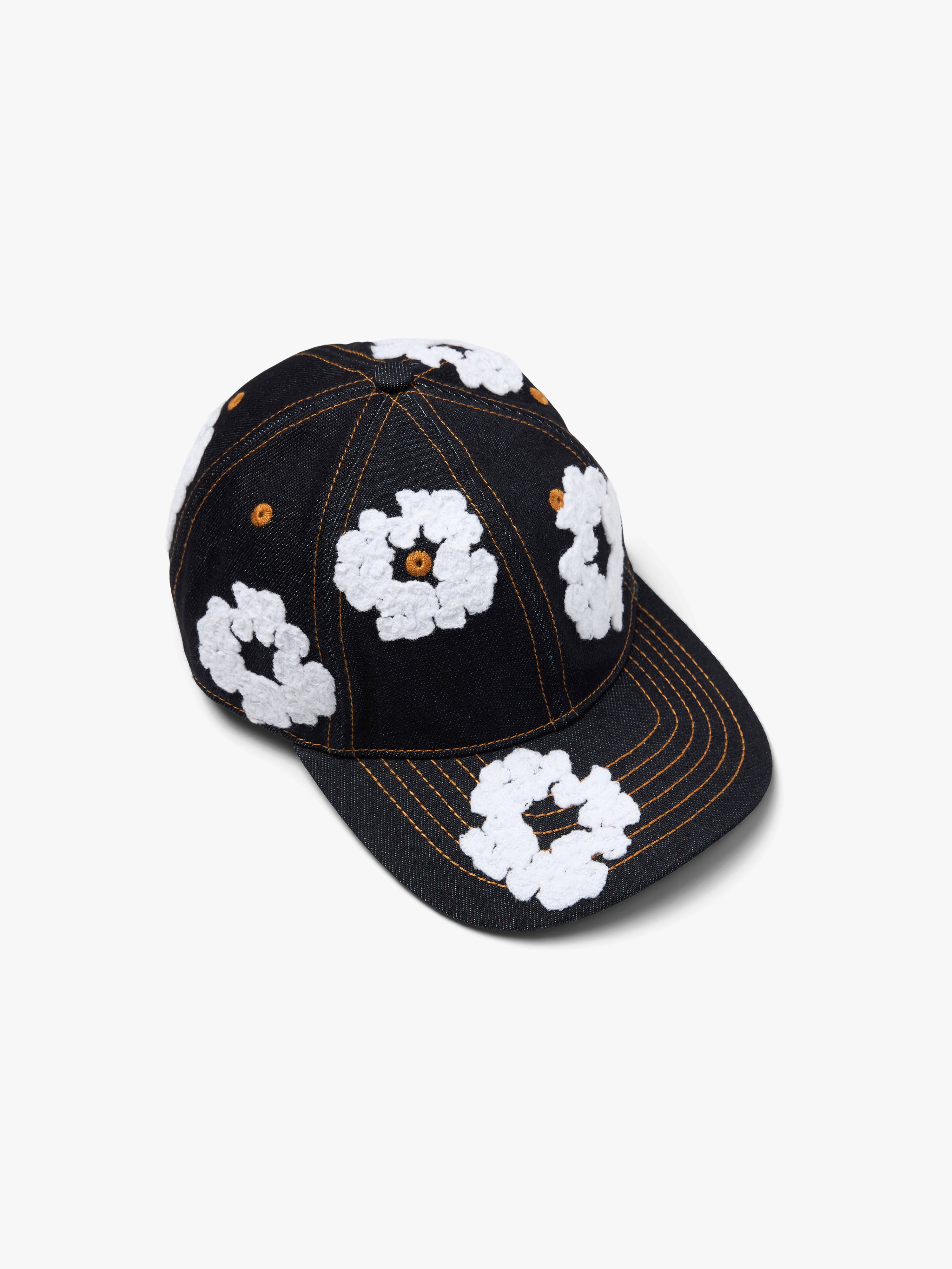 Denim Cotton Wreath Bucket Hat White – DENIM TEARS