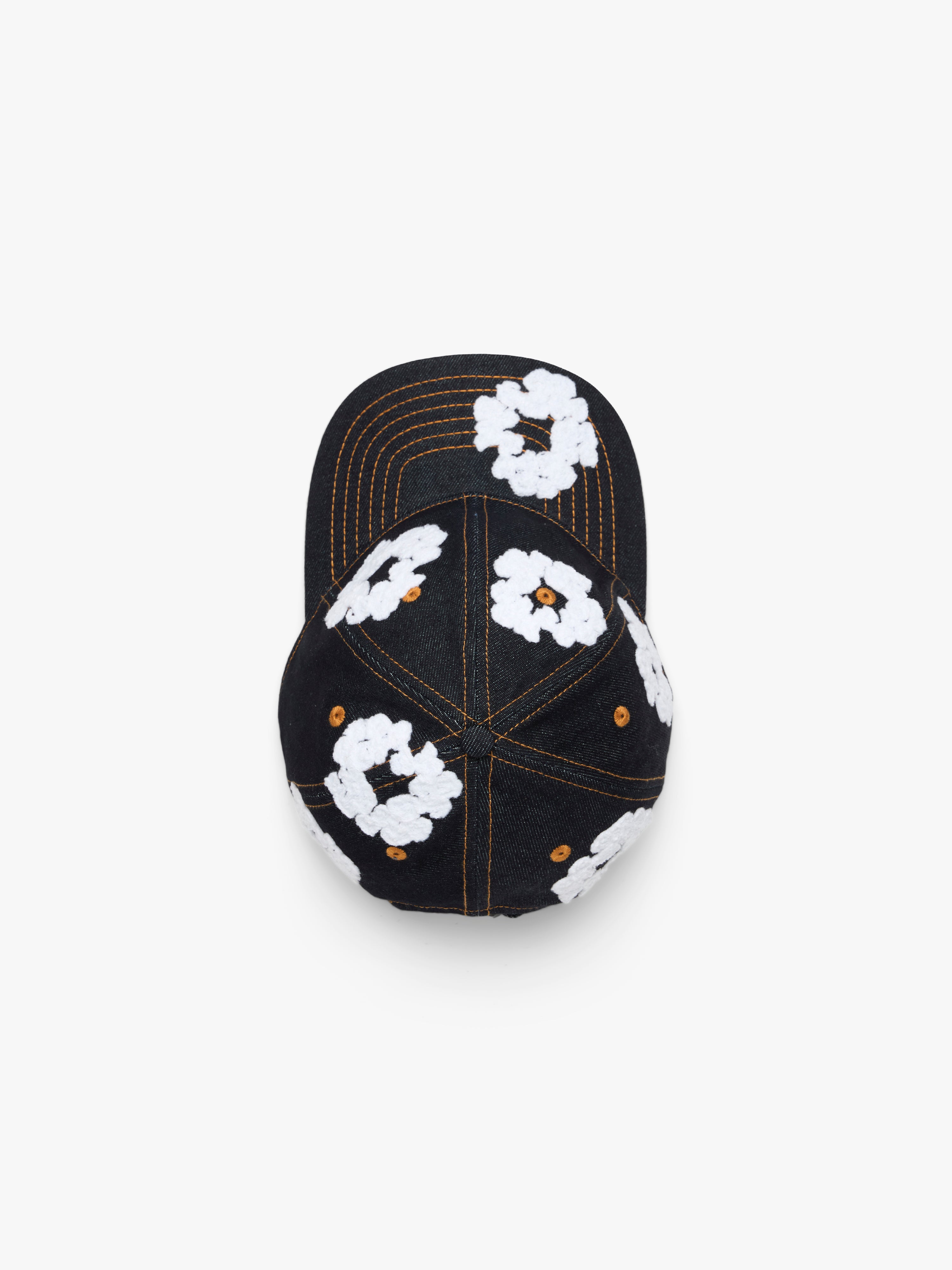 Cotton Wreath Leather Durag Black – DENIM TEARS