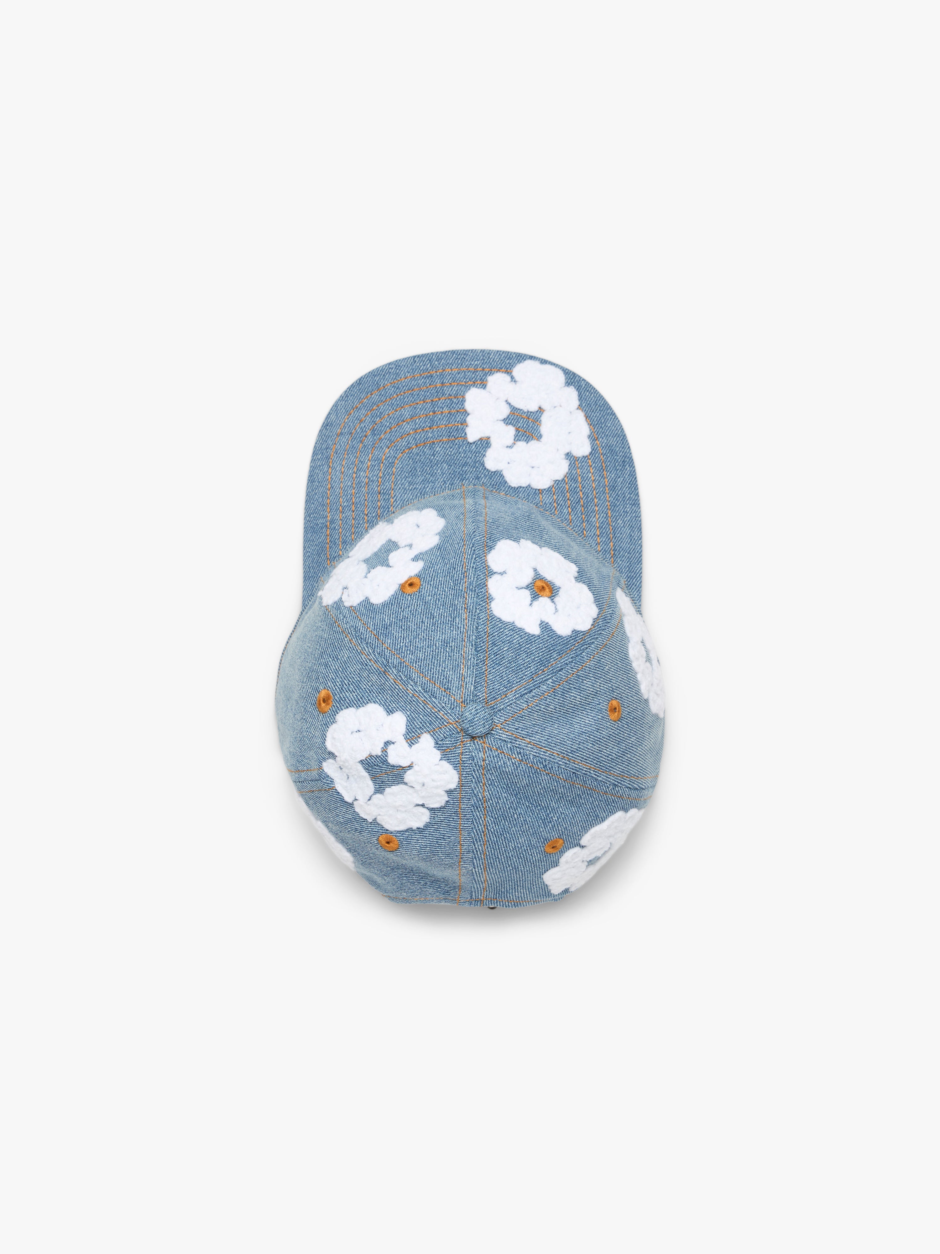 Denim Cotton Wreath Bucket Hat White – DENIM TEARS