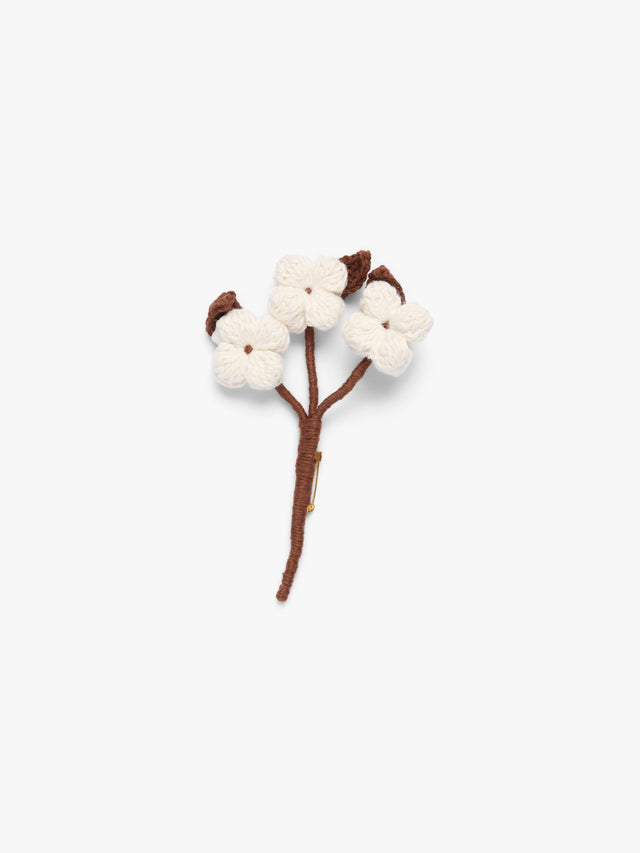 Crochet Cotton Boutonniere