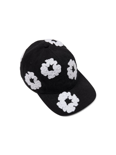 Denim Cotton Wreath Cap Black – DENIM TEARS
