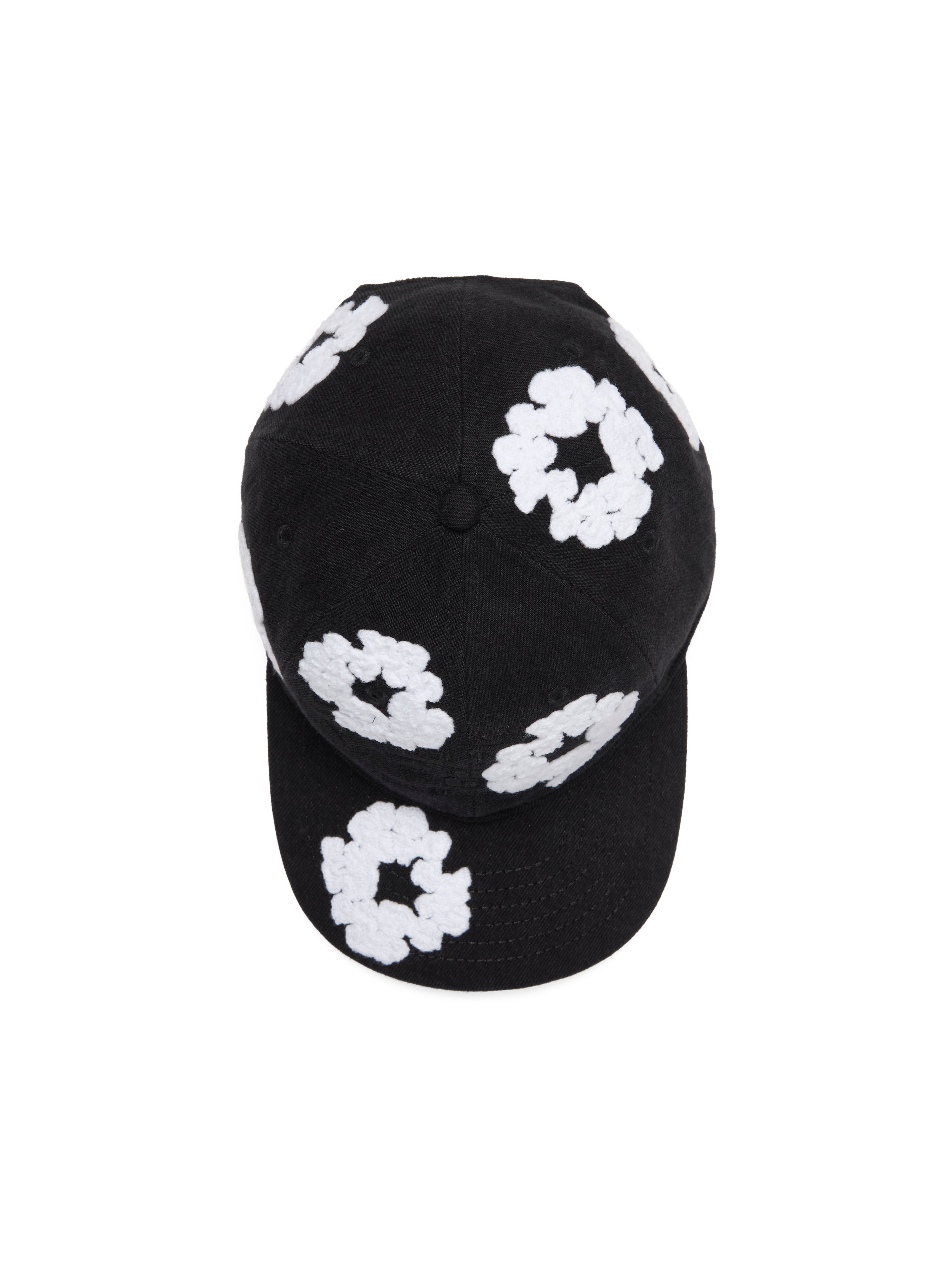Denim Cotton Wreath Cap Black – DENIM TEARS