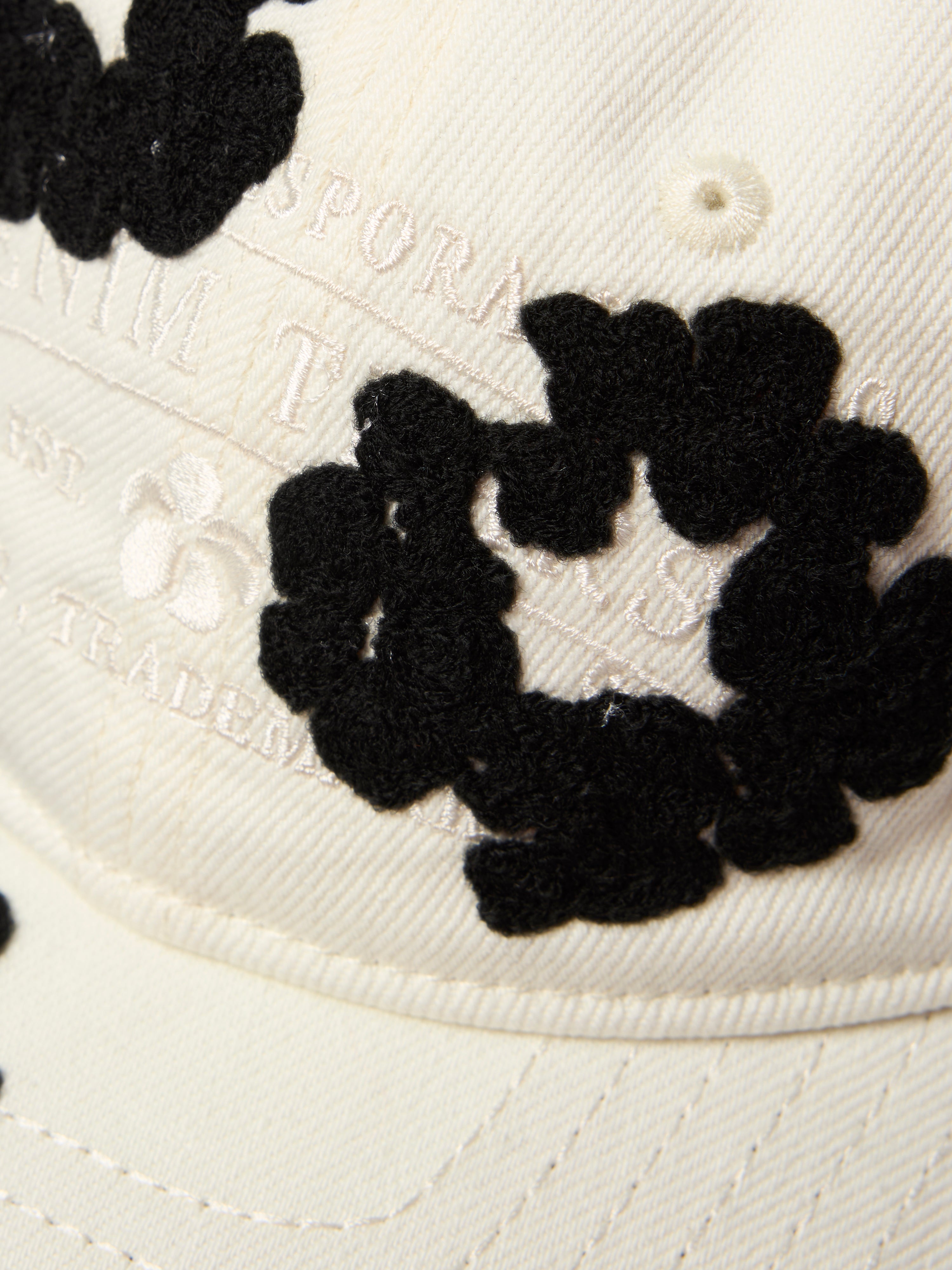 Denim Cotton Wreath Cap White – DENIM TEARS
