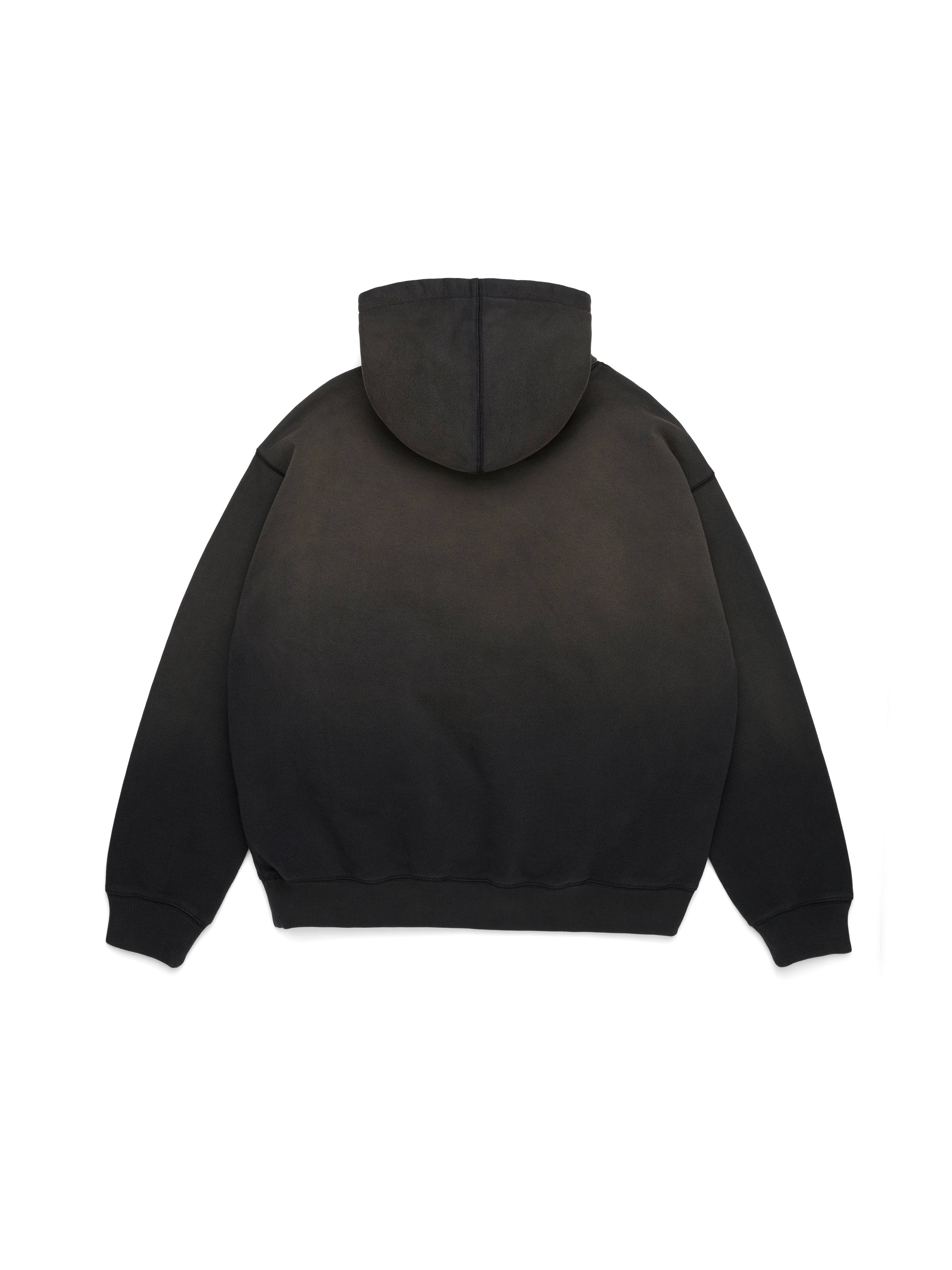 Peace Wreath Knockout Zip Hoodie Black – DENIM TEARS