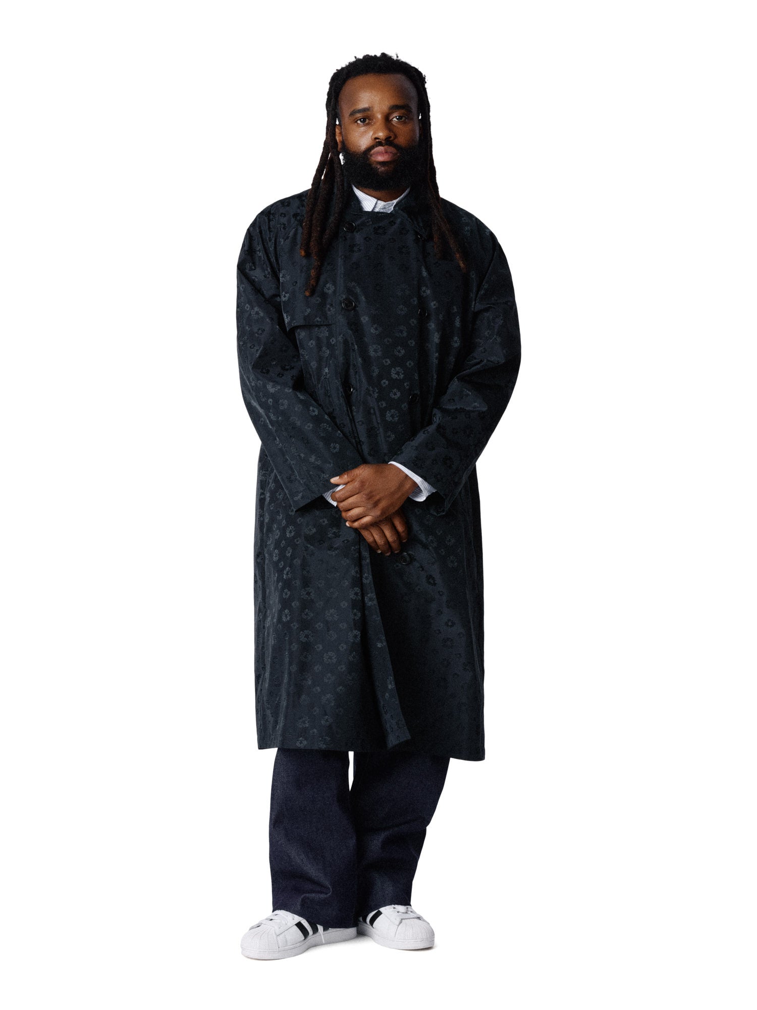 Cotton Wreath Durag Black – DENIM TEARS