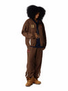 Diaspora Flag Track Jacket Brown