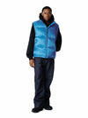 Jacquard Monogram Cotton Wreath Vest Blue